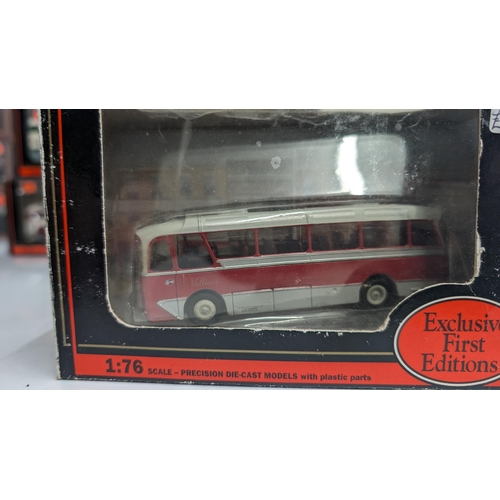 1033 - A Collection of 20 x Gilbow Exclusive First Edition Precision Die Cast Model Buses 1:76 Scale in Ori... 