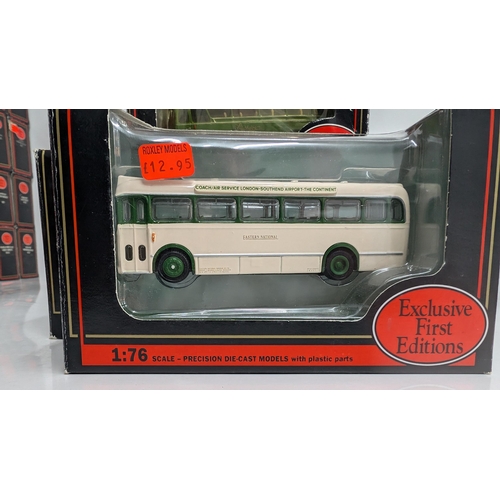 1033 - A Collection of 20 x Gilbow Exclusive First Edition Precision Die Cast Model Buses 1:76 Scale in Ori... 