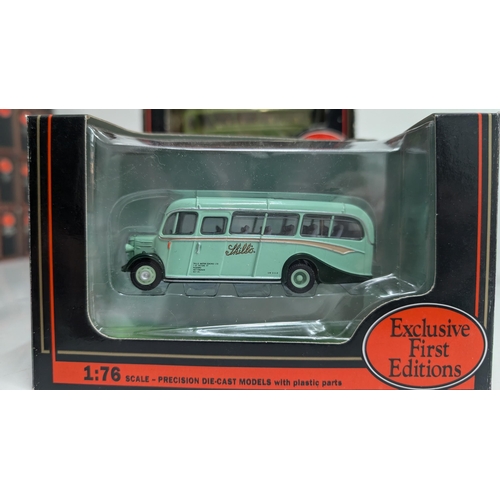 1033 - A Collection of 20 x Gilbow Exclusive First Edition Precision Die Cast Model Buses 1:76 Scale in Ori... 