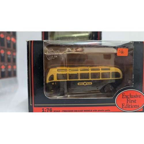 1033 - A Collection of 20 x Gilbow Exclusive First Edition Precision Die Cast Model Buses 1:76 Scale in Ori... 