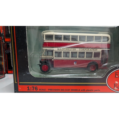 1033 - A Collection of 20 x Gilbow Exclusive First Edition Precision Die Cast Model Buses 1:76 Scale in Ori... 