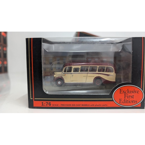 1033 - A Collection of 20 x Gilbow Exclusive First Edition Precision Die Cast Model Buses 1:76 Scale in Ori... 