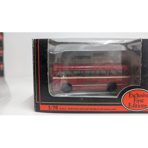 1033 - A Collection of 20 x Gilbow Exclusive First Edition Precision Die Cast Model Buses 1:76 Scale in Ori... 