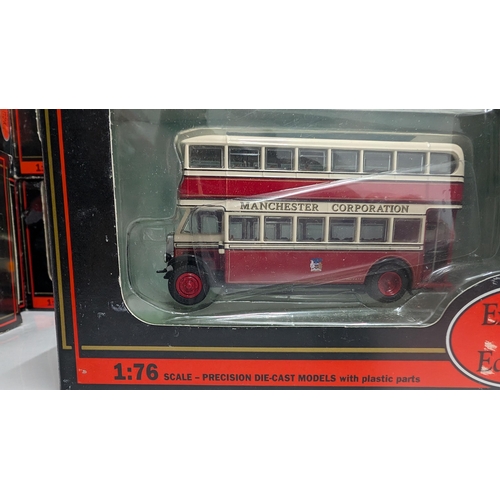 1033 - A Collection of 20 x Gilbow Exclusive First Edition Precision Die Cast Model Buses 1:76 Scale in Ori... 