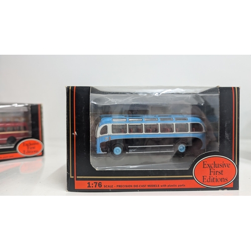 1033 - A Collection of 20 x Gilbow Exclusive First Edition Precision Die Cast Model Buses 1:76 Scale in Ori... 