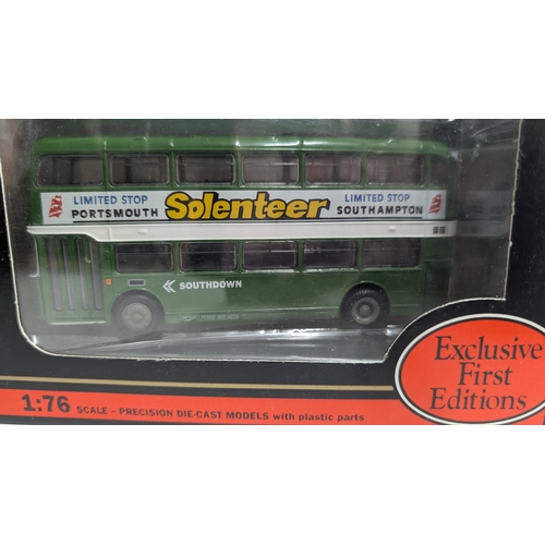 1033 - A Collection of 20 x Gilbow Exclusive First Edition Precision Die Cast Model Buses 1:76 Scale in Ori... 