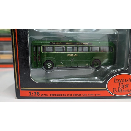 1034 - A Collection of 20 x Gilbow Exclusive First Edition Precision Die Cast Model Buses 1:76 Scale in Ori... 