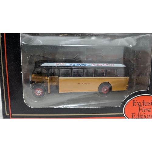 1034 - A Collection of 20 x Gilbow Exclusive First Edition Precision Die Cast Model Buses 1:76 Scale in Ori... 