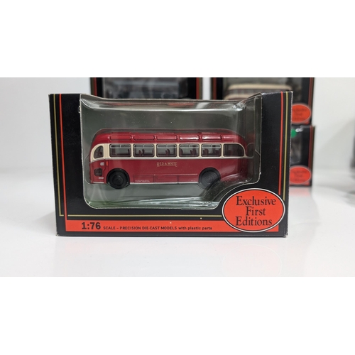 1034 - A Collection of 20 x Gilbow Exclusive First Edition Precision Die Cast Model Buses 1:76 Scale in Ori... 