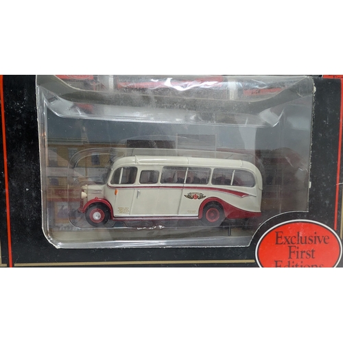 1034 - A Collection of 20 x Gilbow Exclusive First Edition Precision Die Cast Model Buses 1:76 Scale in Ori... 