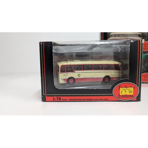 1034 - A Collection of 20 x Gilbow Exclusive First Edition Precision Die Cast Model Buses 1:76 Scale in Ori... 