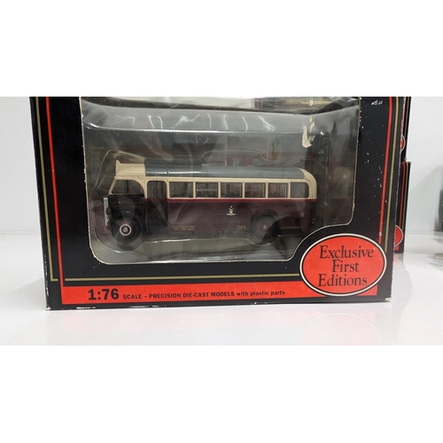 1034 - A Collection of 20 x Gilbow Exclusive First Edition Precision Die Cast Model Buses 1:76 Scale in Ori... 