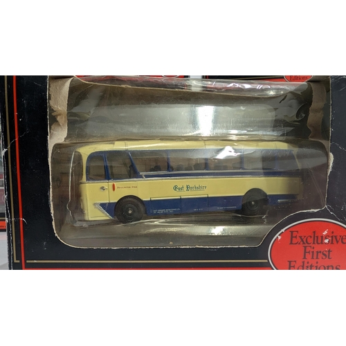 1034 - A Collection of 20 x Gilbow Exclusive First Edition Precision Die Cast Model Buses 1:76 Scale in Ori... 