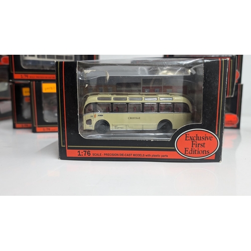 1035 - A Collection of 20 x Gilbow Exclusive First Edition Precision Die Cast Model Buses 1:76 Scale in Ori... 