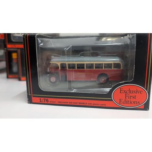 1035 - A Collection of 20 x Gilbow Exclusive First Edition Precision Die Cast Model Buses 1:76 Scale in Ori... 