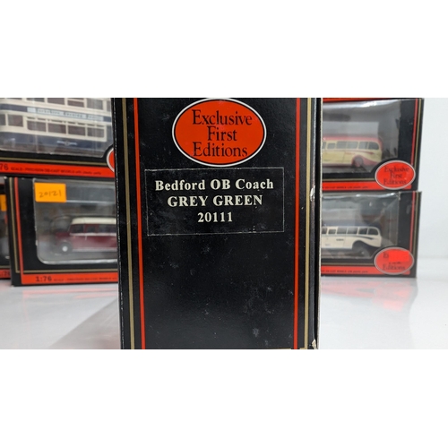 1035 - A Collection of 20 x Gilbow Exclusive First Edition Precision Die Cast Model Buses 1:76 Scale in Ori... 