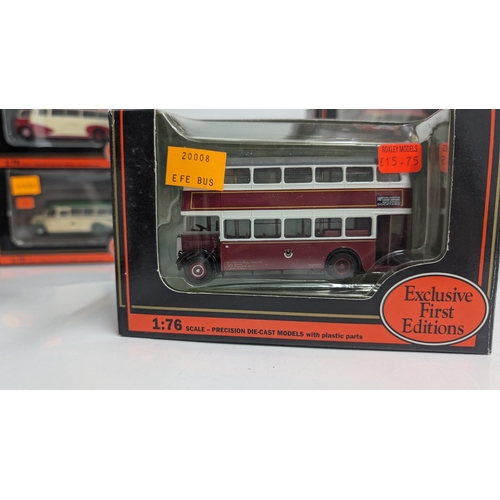 1035 - A Collection of 20 x Gilbow Exclusive First Edition Precision Die Cast Model Buses 1:76 Scale in Ori... 