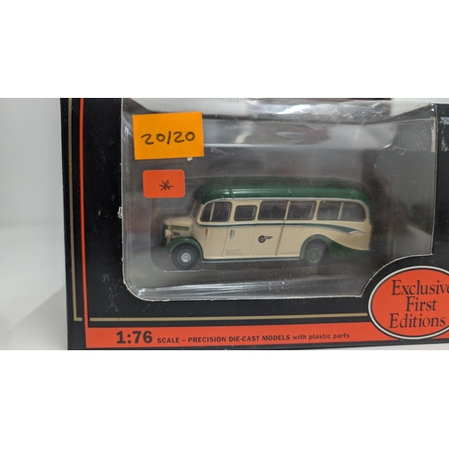 1035 - A Collection of 20 x Gilbow Exclusive First Edition Precision Die Cast Model Buses 1:76 Scale in Ori... 