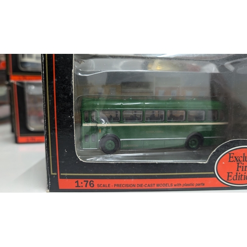 1035 - A Collection of 20 x Gilbow Exclusive First Edition Precision Die Cast Model Buses 1:76 Scale in Ori... 