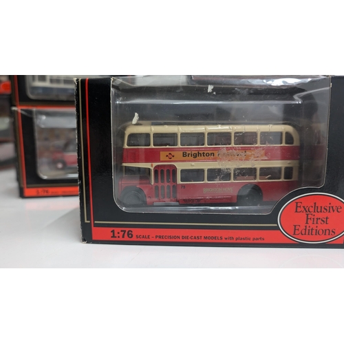 1035 - A Collection of 20 x Gilbow Exclusive First Edition Precision Die Cast Model Buses 1:76 Scale in Ori... 