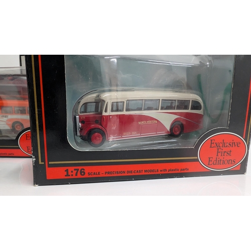 1036 - A Collection of 20 x Gilbow  Exclusive First Edition Precision Die Cast Model Buses 1:76 Scale in Or... 