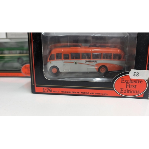 1036 - A Collection of 20 x Gilbow  Exclusive First Edition Precision Die Cast Model Buses 1:76 Scale in Or... 