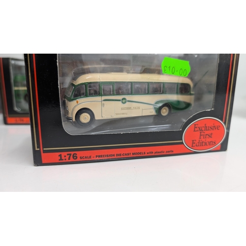 1036 - A Collection of 20 x Gilbow  Exclusive First Edition Precision Die Cast Model Buses 1:76 Scale in Or... 