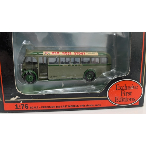 1036 - A Collection of 20 x Gilbow  Exclusive First Edition Precision Die Cast Model Buses 1:76 Scale in Or... 