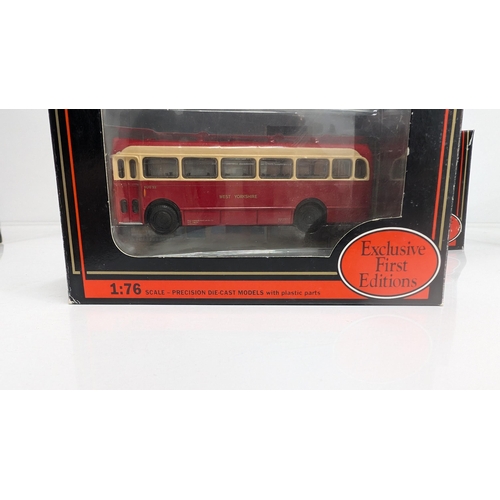 1036 - A Collection of 20 x Gilbow  Exclusive First Edition Precision Die Cast Model Buses 1:76 Scale in Or... 