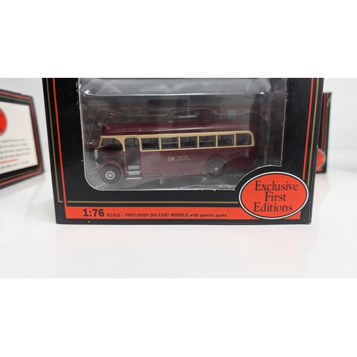 1036 - A Collection of 20 x Gilbow  Exclusive First Edition Precision Die Cast Model Buses 1:76 Scale in Or... 