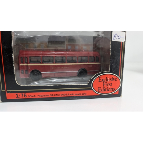 1036 - A Collection of 20 x Gilbow  Exclusive First Edition Precision Die Cast Model Buses 1:76 Scale in Or... 