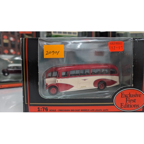 1037 - A Collection of 20 x Gilbow Exclusive First Edition Precision Die Cast Model Buses 1:76 Scale in Ori... 