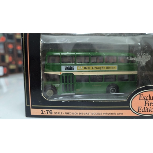 1037 - A Collection of 20 x Gilbow Exclusive First Edition Precision Die Cast Model Buses 1:76 Scale in Ori... 