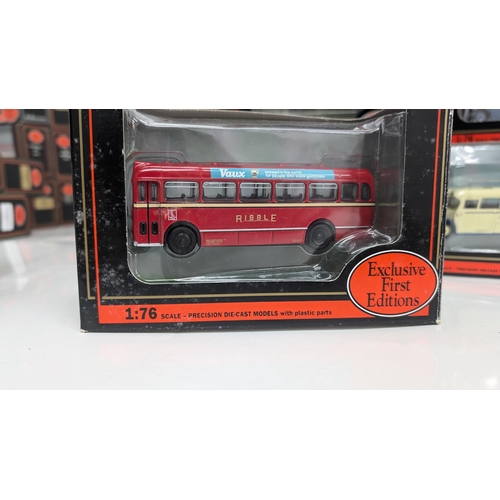 1037 - A Collection of 20 x Gilbow Exclusive First Edition Precision Die Cast Model Buses 1:76 Scale in Ori... 