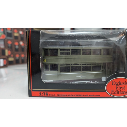 1037 - A Collection of 20 x Gilbow Exclusive First Edition Precision Die Cast Model Buses 1:76 Scale in Ori... 