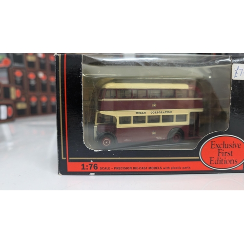 1037 - A Collection of 20 x Gilbow Exclusive First Edition Precision Die Cast Model Buses 1:76 Scale in Ori... 