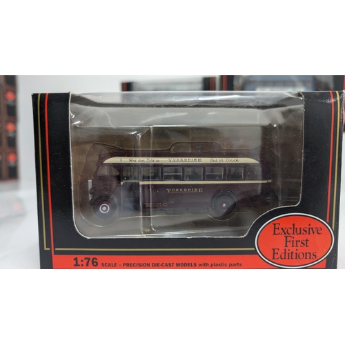 1037 - A Collection of 20 x Gilbow Exclusive First Edition Precision Die Cast Model Buses 1:76 Scale in Ori... 