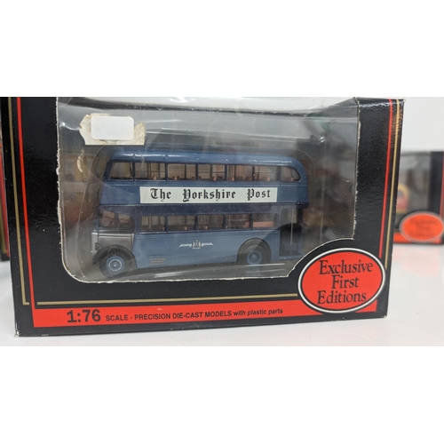 1037 - A Collection of 20 x Gilbow Exclusive First Edition Precision Die Cast Model Buses 1:76 Scale in Ori... 