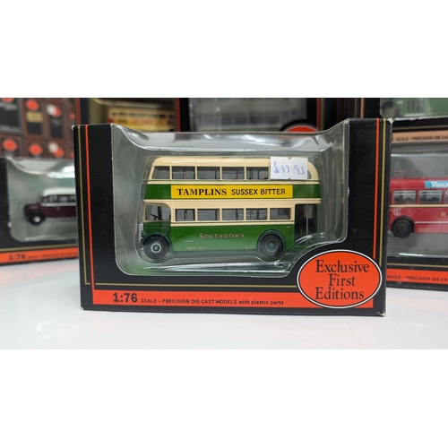 1037 - A Collection of 20 x Gilbow Exclusive First Edition Precision Die Cast Model Buses 1:76 Scale in Ori... 