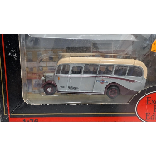 1038 - A Collection of 10 x Gilbow Exclusive First Edition Precision Die Cast Model Buses 1:76 Scale in Ori... 