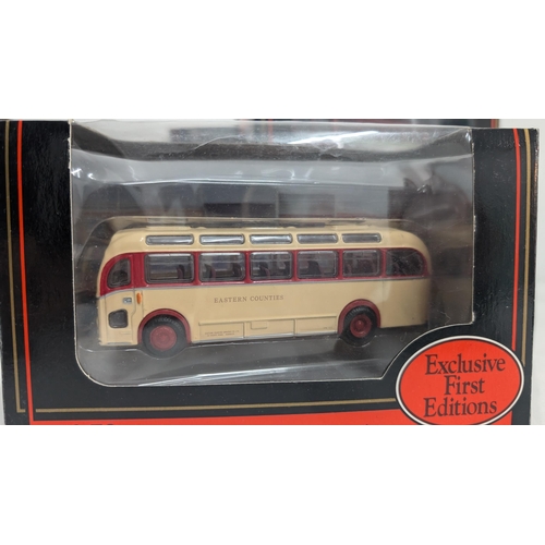 1038 - A Collection of 10 x Gilbow Exclusive First Edition Precision Die Cast Model Buses 1:76 Scale in Ori... 