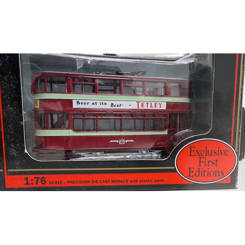 1038 - A Collection of 10 x Gilbow Exclusive First Edition Precision Die Cast Model Buses 1:76 Scale in Ori... 