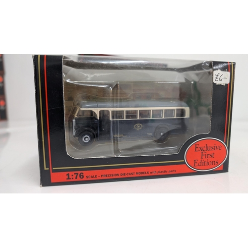 1038 - A Collection of 10 x Gilbow Exclusive First Edition Precision Die Cast Model Buses 1:76 Scale in Ori... 