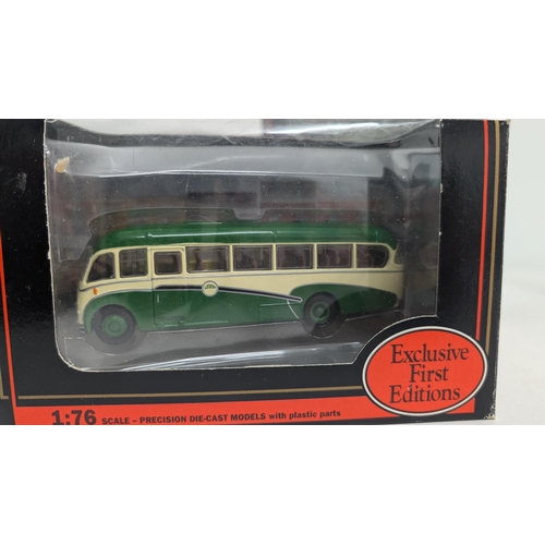 1039 - A Collection of 10 x Gilbow  Exclusive First Edition Precision Die Cast Model Buses 1:76 Scale in Or... 