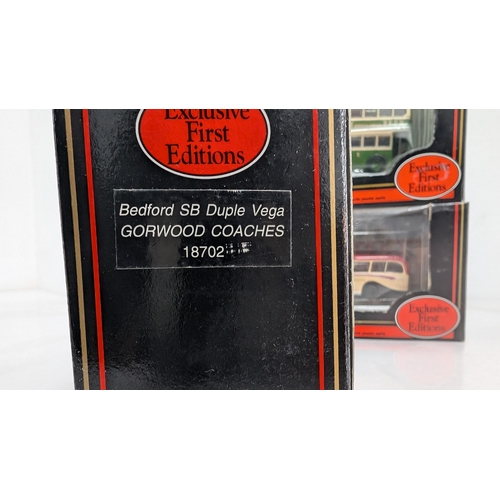 1039 - A Collection of 10 x Gilbow  Exclusive First Edition Precision Die Cast Model Buses 1:76 Scale in Or... 