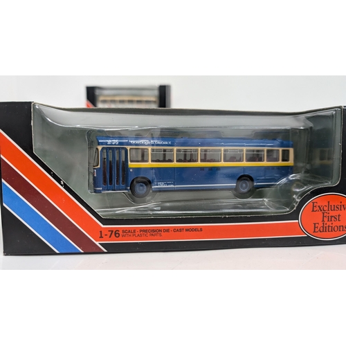 1040 - A Collection of 11 x Gilbow Exclusive First Edition Precision Die Cast Model Buses 1:76 Scale in Ori... 