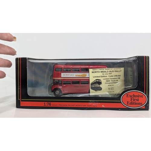 1040 - A Collection of 11 x Gilbow Exclusive First Edition Precision Die Cast Model Buses 1:76 Scale in Ori... 