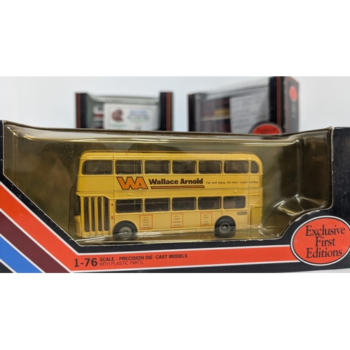 1040 - A Collection of 11 x Gilbow Exclusive First Edition Precision Die Cast Model Buses 1:76 Scale in Ori... 