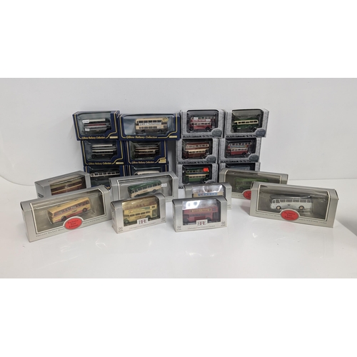 1042 - A Collection of 20 x Gilbow Precision Die Cast Model Buses 1:76 Scale in Original Boxes - as new. to... 