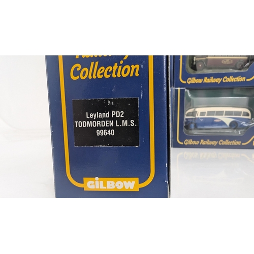 1042 - A Collection of 20 x Gilbow Precision Die Cast Model Buses 1:76 Scale in Original Boxes - as new. to... 